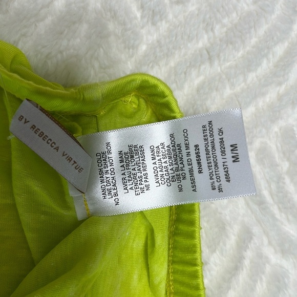 Becca “Zesty” Neon Wrap Cover-Up Dress Size Medium NWT – Beach & Resort Wear - Picture 6 of 9